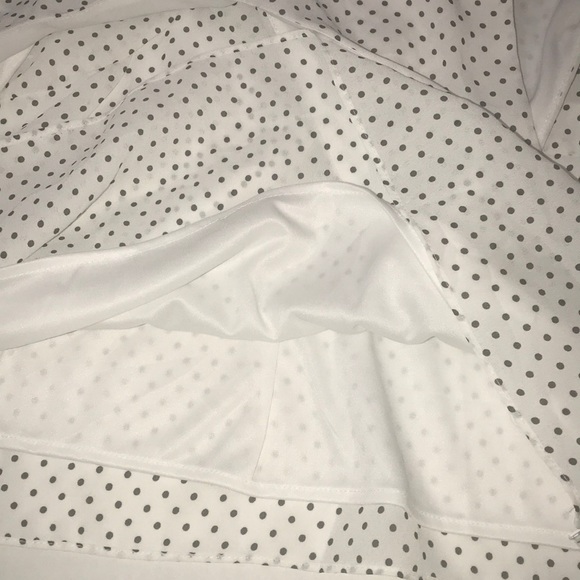 Sag Harbor sleeveless chiffon top with polka dots - Picture 8 of 10